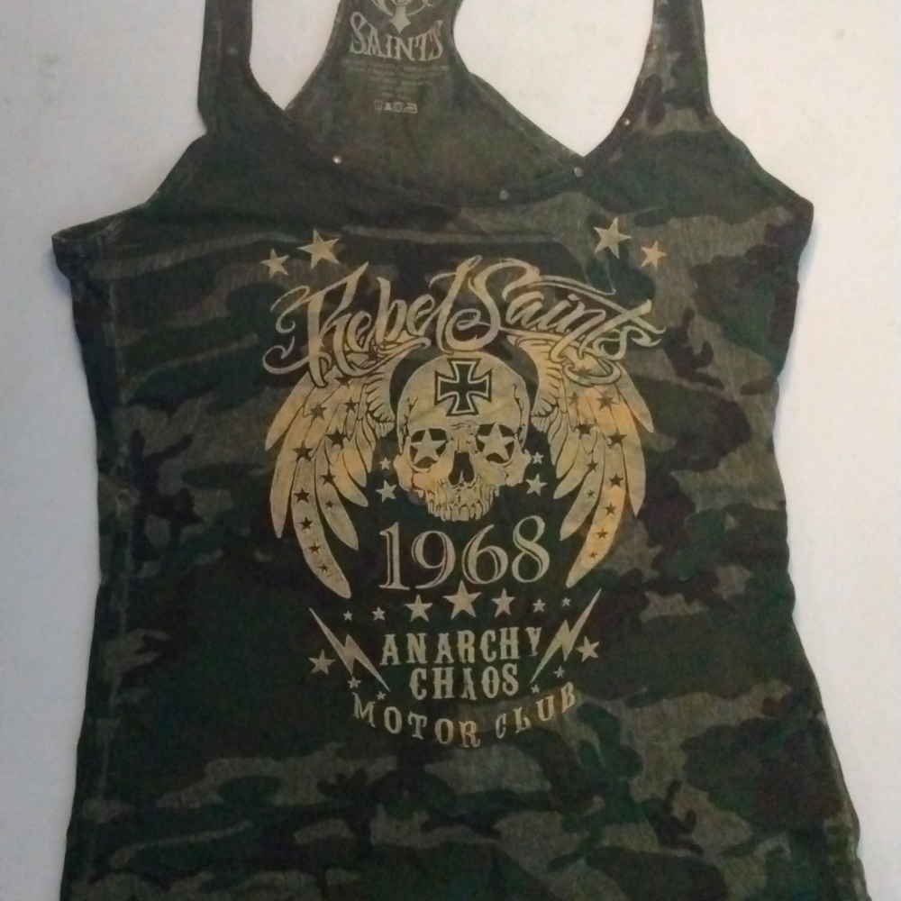 7S1.  Rebel Saints Tank (womens)
